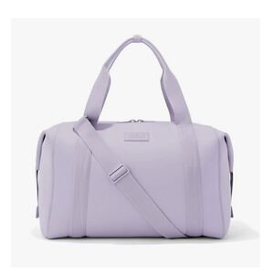 BNWT Dagne Dover Landon XL duffle bag in discontinued Dusk Violet color